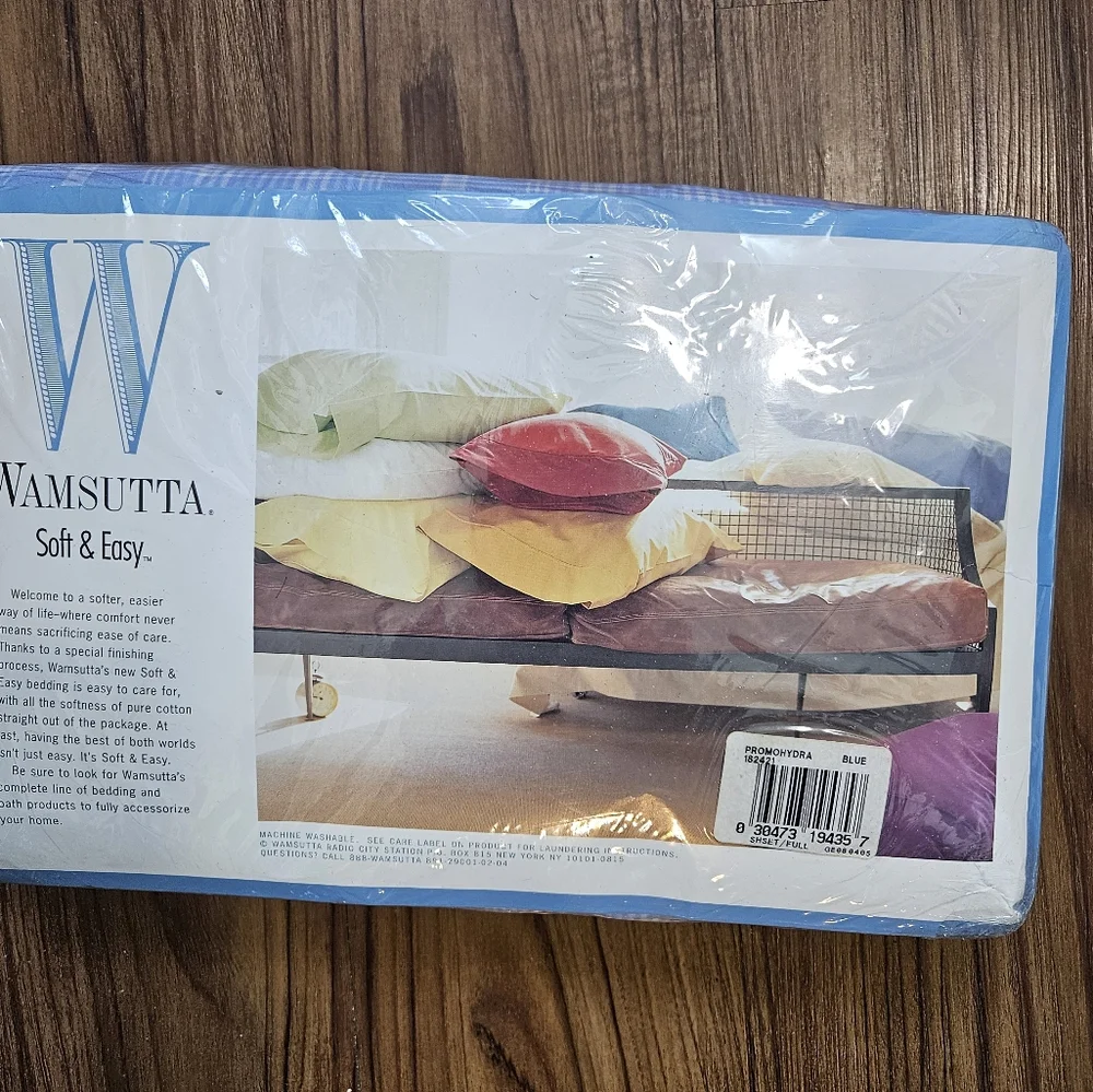 Wamsutta Full Sheet Set with Floral Design